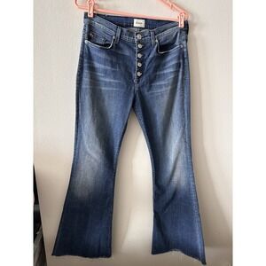 Hudson Jeans Women's 29 Jodi High Rise Flare Button Fly